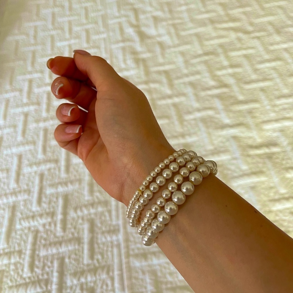 PEARLY BRACELETS - 4PC ⚡️